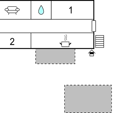 アパート 2 Bedroom Lovely In メドゥリン